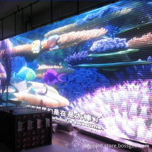LED Display Sign with SMD 3-in-1 and 8mm Pixel Pitch, 150/120 Degrees Viewing Angle